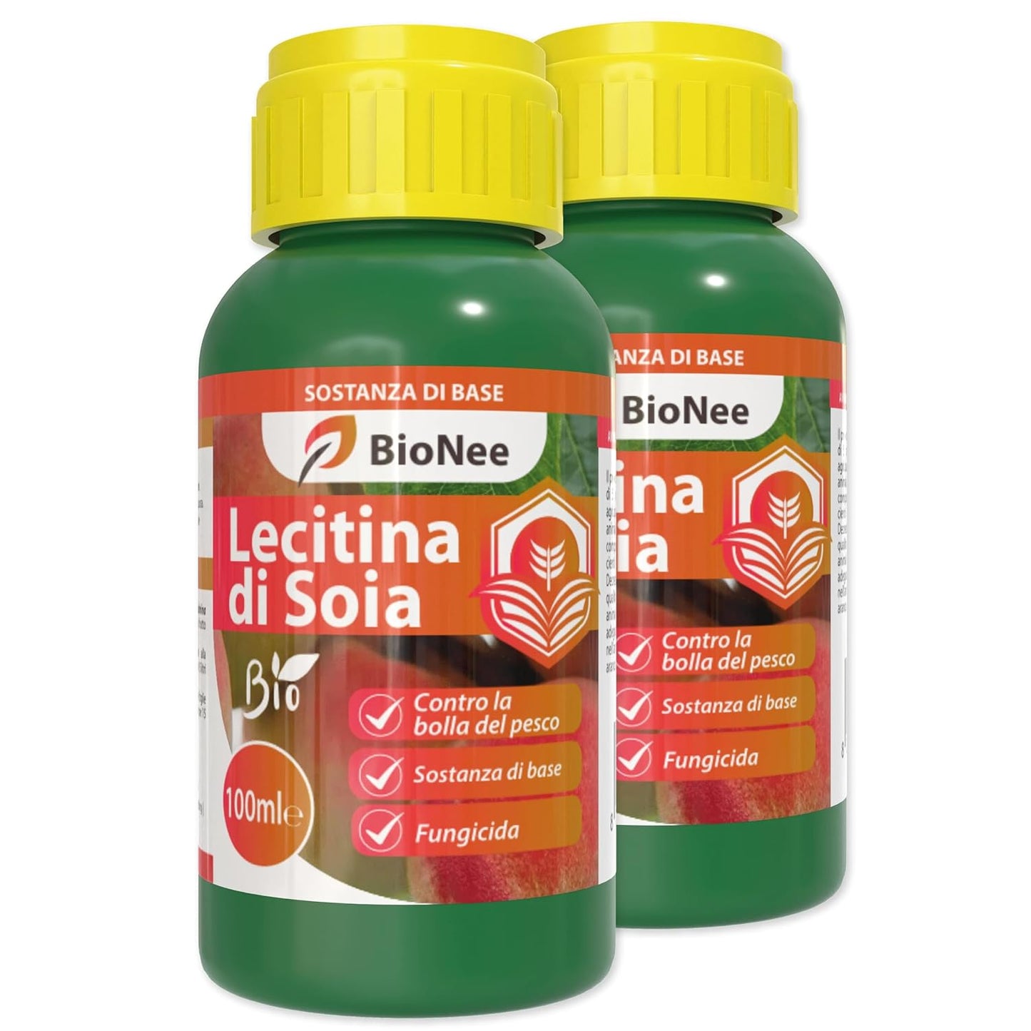 Lecitina di Soia Concentrato, Sostanza di base - Potenziatore delle difese delle piante da attacchi di funghi patogeni come oidio, ticchiolatura e ruggine