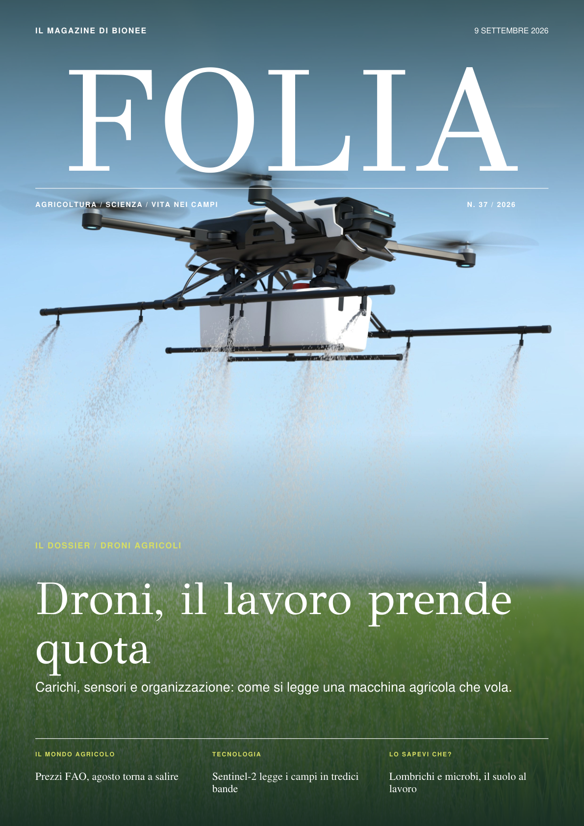 Copertina FOLIA, settimana 37